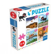 Puzzle z Kotem - zdjęcie zabawki, gry