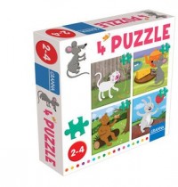Puzzle z Myszką - zdjęcie zabawki, gry