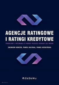 Agencje ratingowe oraz ratingi - okładka książki