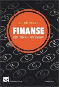 Finanse. Testy i zadania z rozwiązaniami - okładka książki