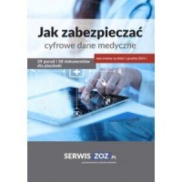 Jak zabezpieczać cyfrowe dane medyczne - okładka książki