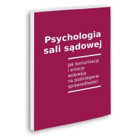 Psychologia sali sądowej - okładka książki