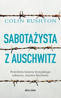 Sabotażysta z Auschwitz - okładka książki