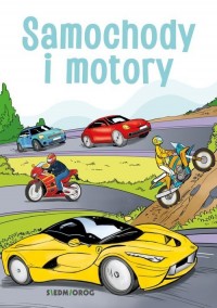 Samochody i motory. Kolorowanki - okładka książki