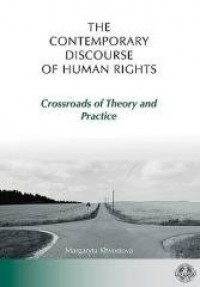 The Contemporary Discourse of Human - okładka książki