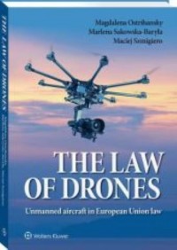 The law of drones Unmanned aircraft - okładka książki