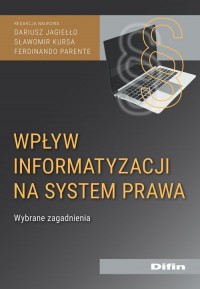 Wpływ informatyzacji na system - okładka książki
