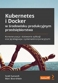 Kubernetes i Docker w środowisku - okładka książki