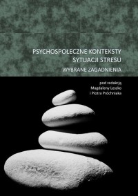 Psychospołeczne konteksty sytuacji - okładka książki
