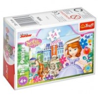 Puzzle 54 mini Magiczny świat księżniczki - zdjęcie zabawki, gry