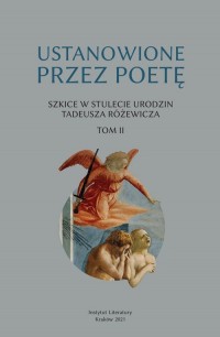 Ustanowione przez poetę Szkice - okładka książki