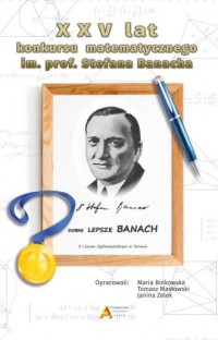 XXV lat konkursu matematycznego - okładka książki