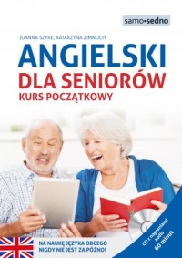 Angielski dla seniorów. Kurs początkowy - okładka podręcznika