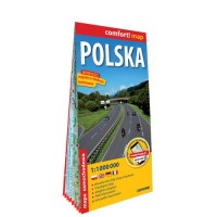 Comfort! map Polska 1:1 000 000 - okładka książki