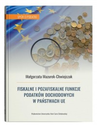 Fiskalne i pozafiskalne funkcje - okładka książki