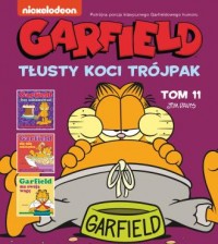 Garfield. Tom 11. Tłusty koci trójpak - okładka książki