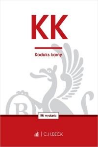 KK Kodeks karny - okładka książki