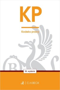 KP Kodeks pracy - okładka książki