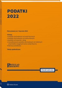 Podatki 2022 - okładka książki