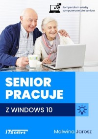 Senior pracuje w Windows 10 - okładka książki