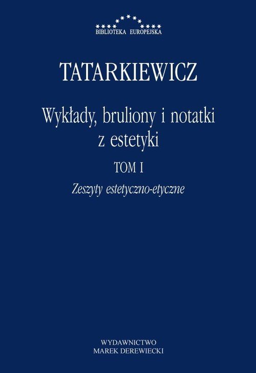 Wykłady, bruliony i notatki z estetyki. - okładka książki