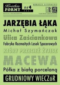 Jarzębia Łąka. Krótkie Formy 4 - okładka książki