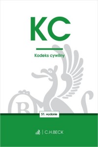 KC Kodeks Cywilny Wyd.51/2022 - okładka książki