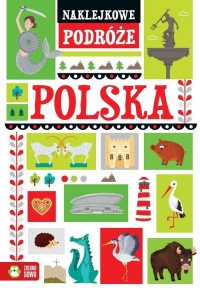 Naklejkowe podróże. Polska - okładka książki