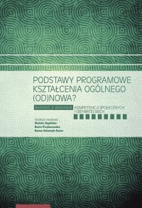 Podstawy programowe kształcenia - okładka książki