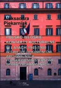 Polsko-włoskie kontakty kulturalne - okładka książki