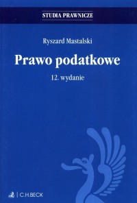 Prawo podatkowe. Seria: Studia - okładka książki