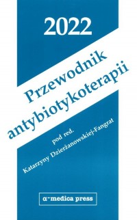 Przewodnik antybiotykoterapii 2022 - okładka książki