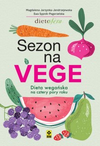 Sezon na Vege Dieta wegańska na - okładka książki