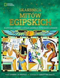 Skarbnica mitów egipskich. Klasyczne - okładka książki
