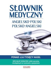 Słownik medyczny Angielsko-polski - okładka podręcznika