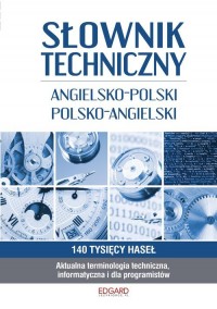 Słownik techniczny angielsko-polski - okładka podręcznika