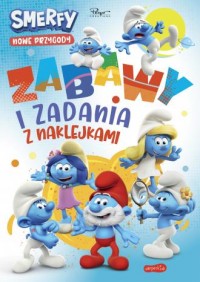 Smerfy. Zabawy i zadania z naklejkami. - okładka książki