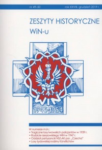 Zeszyty Historyczne WiN-u nr 49-50 - okładka książki