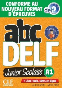 ABC DELF A1 junior scolaire. Książka - okładka podręcznika