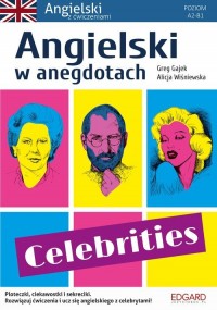 Angielski w anegdotach Celebrities - okładka podręcznika