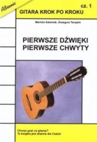 Gitara krok po kroku cz. 1. Pierwsze - okładka książki