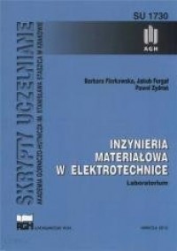 Inżynieria materiałowa w elektrotechnice - okładka książki