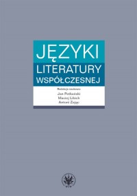 Języki literatury współczesnej - okładka książki