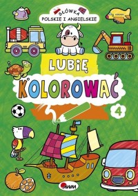 Lubię kolorować 4. Słówka polskie - okładka książki