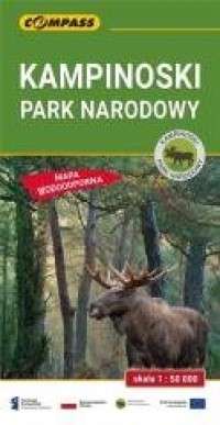 Mapa - Kampinoski Park Narodowy - okładka książki