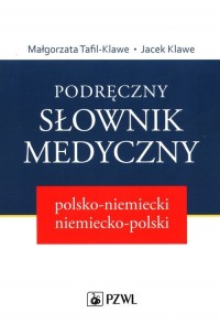 Podręczny słownik medyczny polsko-niemiecki - okładka książki