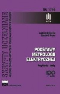 Podstawy metrologii elektrycznej - okładka podręcznika
