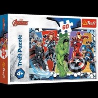Puzzle 60 Niezwyciężeni Avengersi - zdjęcie zabawki, gry