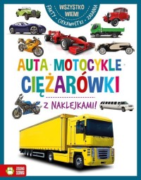 Wszystko wiem. Auta motocykle ciężarówki - okładka książki