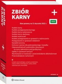 Zbiór karny PLUS w.20/2022. K.K., - okładka książki